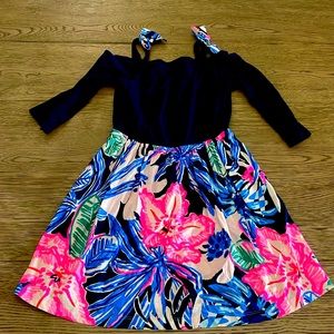 Girls Lilly Pulitzer dress-medium 6/7